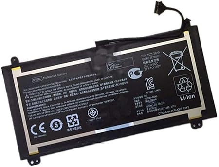 7.4 V 21 W 2838 mAh Laptop Battery Compatible for HP SF02XL 756187-2C1/HSTNN-DB6H